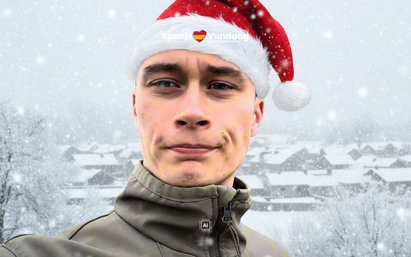 19-jarige weervoorspeller geeft waarschuwing voor het extreme weer tijdens de kerst in Spanje