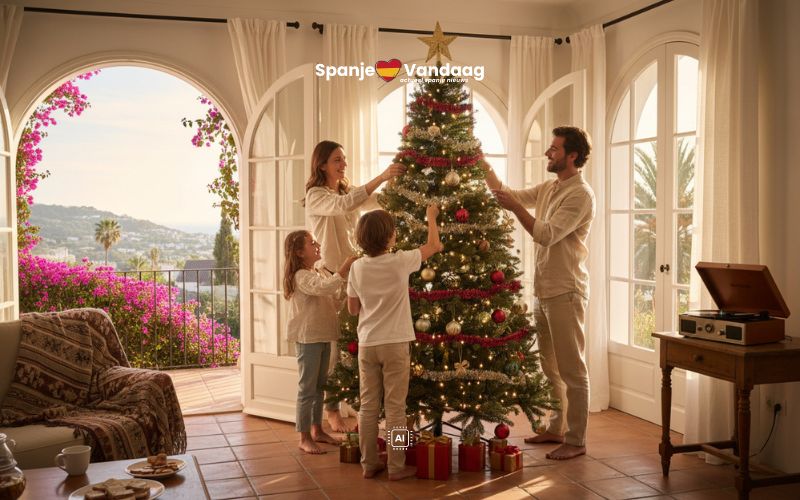 Wist je dat op 8 december volgens traditie de kerstboom geplaatst wordt in Spanje?