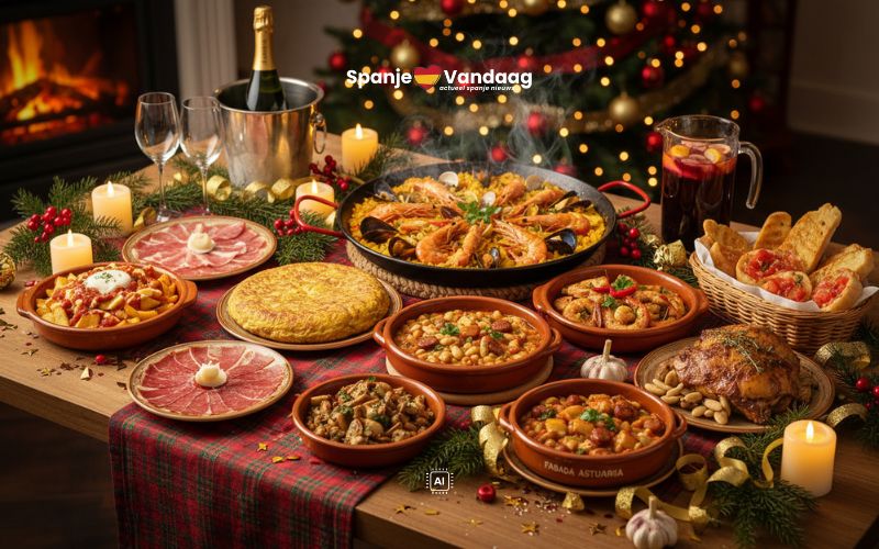 Waarom dit jaar geen traditioneel Spaans kerstmenu met deze gerechten?