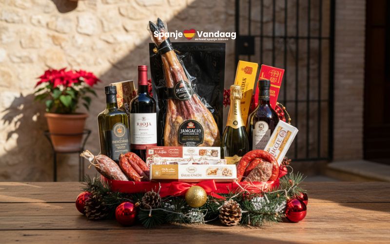 Cestas de Navidad of kerstpakketten in Spanje en wat daarin zit