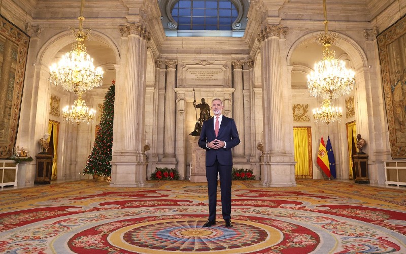 Kerstboodschap van Spaanse koning Felipe zit vol symboliek en vernieuwing