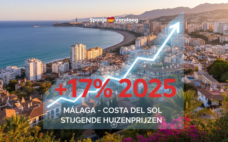 Woningprijzen in de provincie Málaga stijgen met 17 procent in één jaar