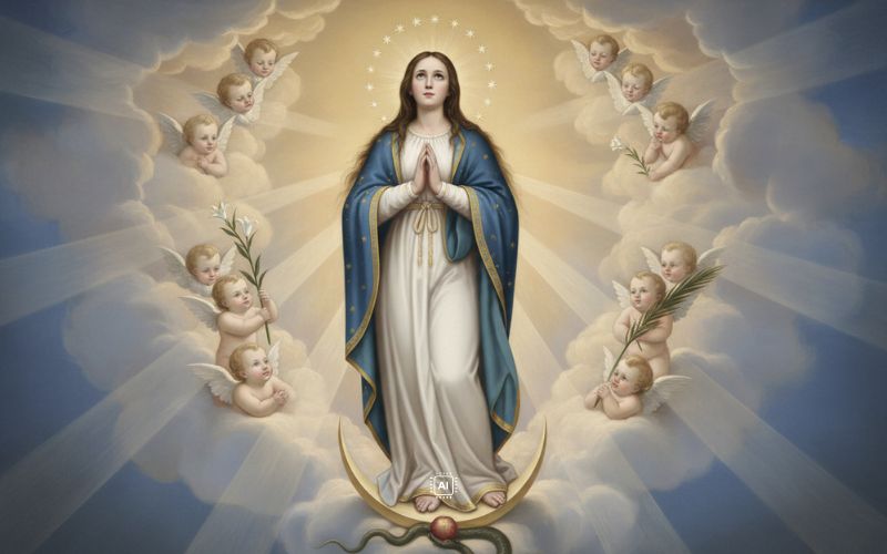 8 december: Onbevlekte Ontvangenis van María is een nationale feestdag in Spanje