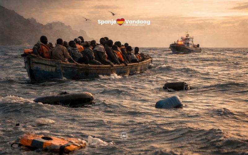 Dodelijke overtocht naar Spanje eist levens van 3.100 migranten in 2025