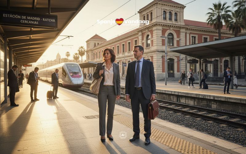 Pendelen tussen steden steeds populairder door hoge woonkosten in Spanje