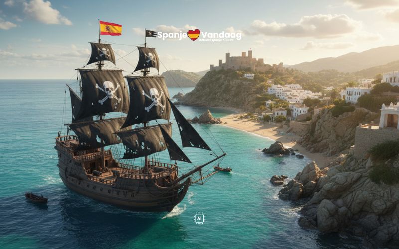 Ken jij de geschiedenis van piraten in Spanje al?