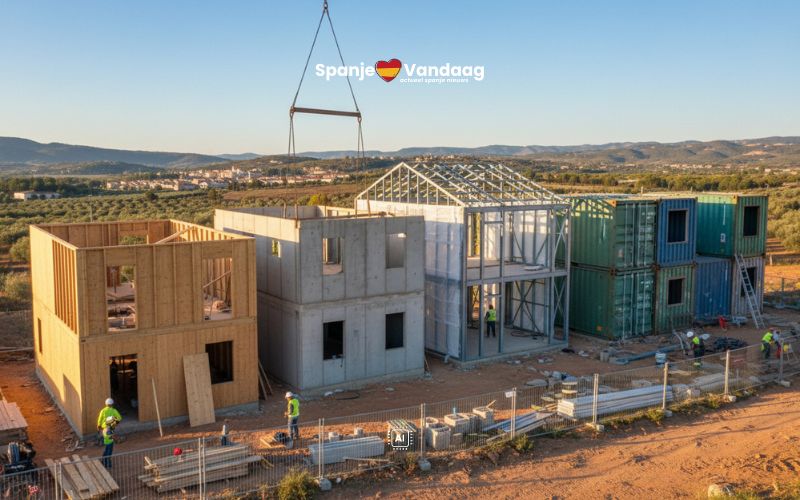 Prefabwoningen winnen snel aan populariteit in Spanje