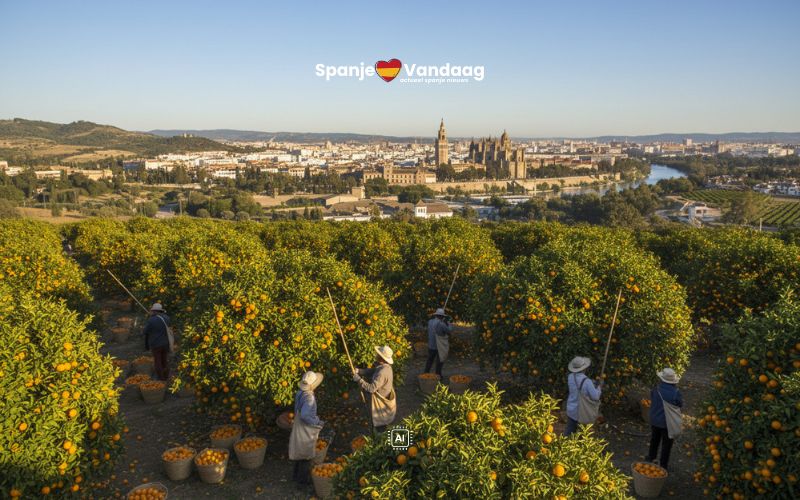 Een dorp in Sevilla zoekt 50 plukkers voor nieuwe sinaasappeloogst