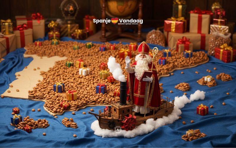 De Sint komt uit Spanje, maar waar woont hij dan?