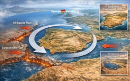 Spanje draait langzaam met de klok mee en dat hoort bij een groot geologisch plan