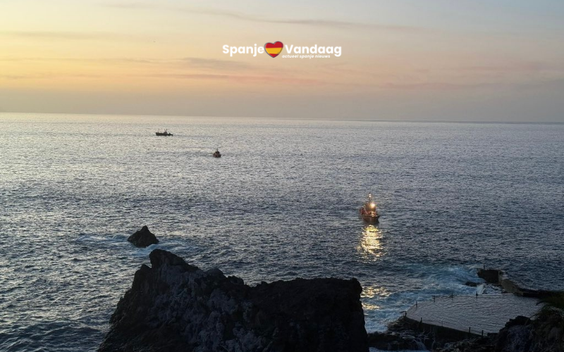 Vier doden en meerdere vermisten door enorme golf bij Los Gigantes op Tenerife