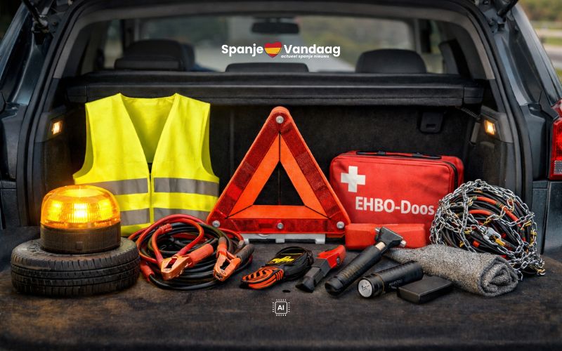Dit moet je verplicht in je auto hebben in Spanje vanaf 2026