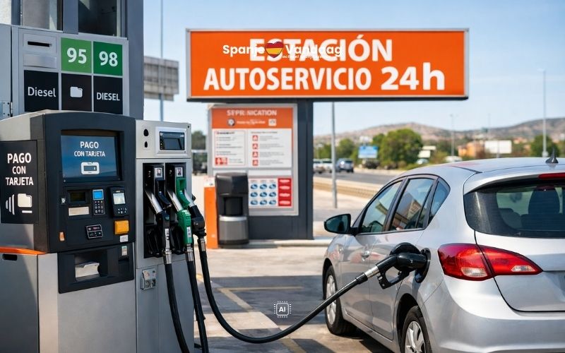 Waarom er steeds meer onbemande tankstations in Spanje komen