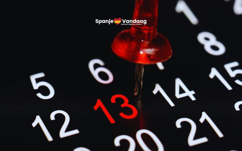 ¡CUIDADO! Dinsdag de 13e is een ongeluksdag in Spanje!