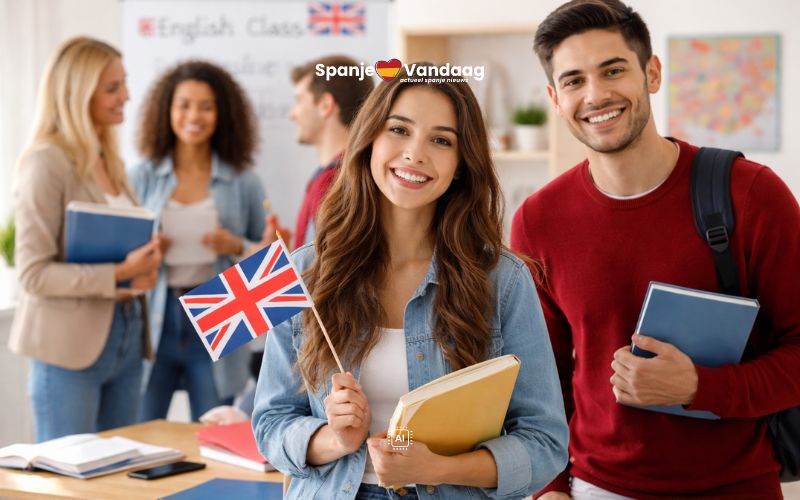 Spanjaarden verbeteren hun Engels, maar blijven gemiddeld in de wereld