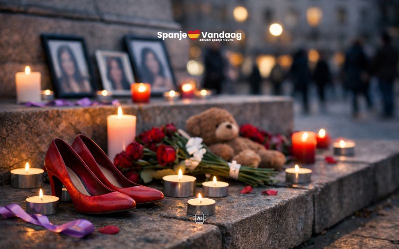 Aantal vrouwen gedood door partnergeweld in Spanje in 2025 op laagste punt ooit