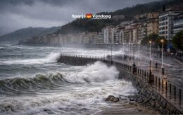 Nieuwe storm Goretti zorgt voor zwaar weer in Noord-Spanje