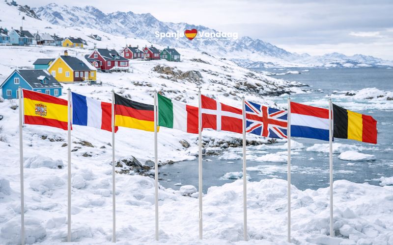 Spanje spreekt steun uit voor Groenland