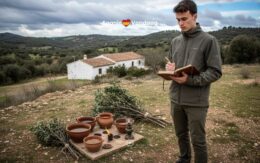 Hoe de 19-jarige weervoorspeller op traditionele wijze het weer voor 2026 in Spanje voorspelt