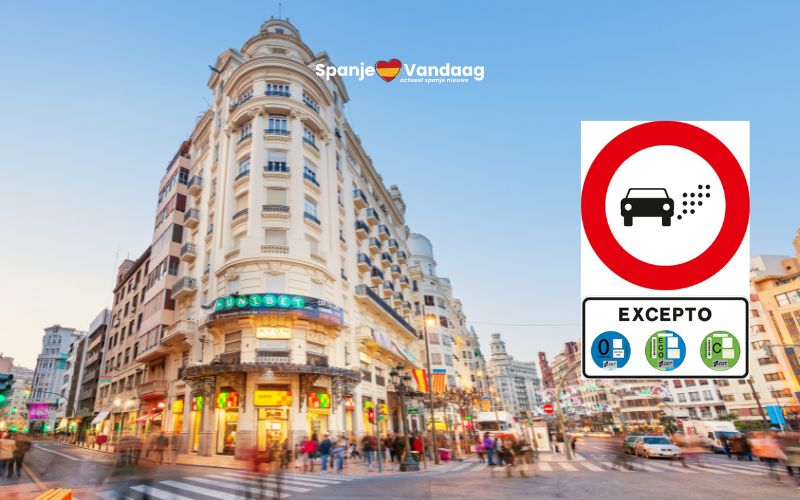 Honderd Spaanse steden hebben nog steeds geen verplichte milieuzone