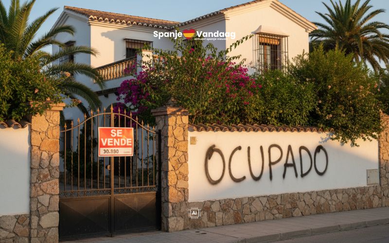 Steeds meer gekraakte woningen te koop in Spanje
