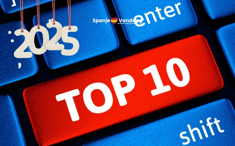 Overzicht meest gelezen artikelen in 2025 op SpanjeVandaag