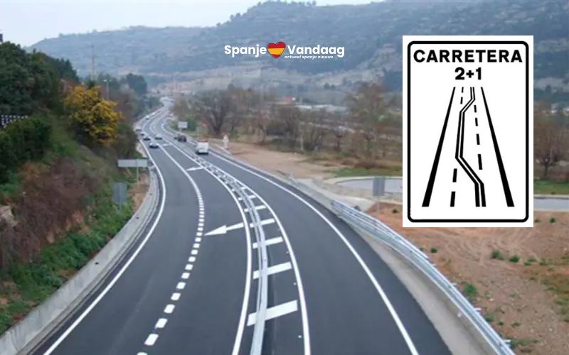 Heb jij de nieuwe 2+1 wegen in Spanje al gezien?