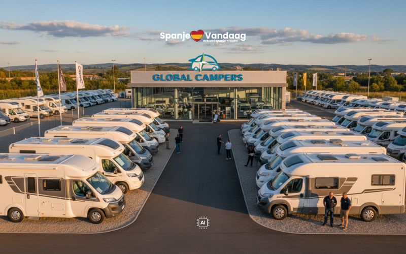 Kampeerauto’s steeds populairder in minder bekende Spaanse regio’s