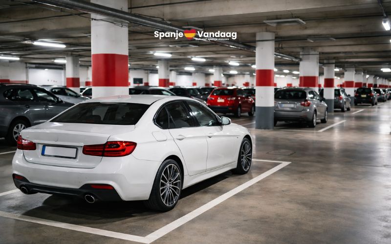 Huurprijs van garage in Spanje blijft in 2025 rond 75 euro per maand