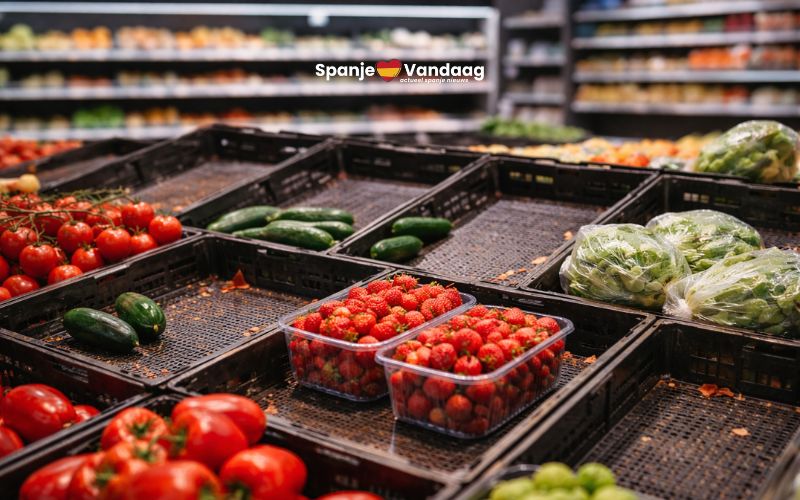 Slecht weer in Spanje maakt groente en fruit in Nederland en België duurder