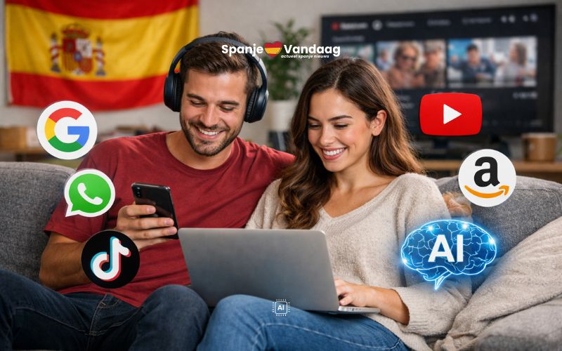 Zo gebruikten Spanjaarden het internet in 2025