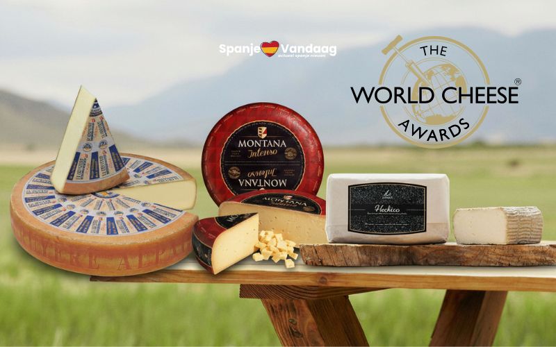 Spaanse en Nederlandse kaas behoren tot de 14 beste ter wereld in 2025