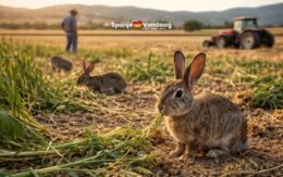 Konijnenplaag bezorgt boeren in Spanje slapeloze nachten