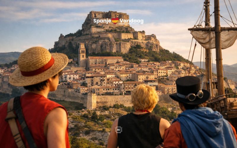 Spaans dorp Morella blijkt inspiratie voor jeugd van Luffy in Netflixserie One Piece