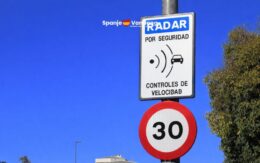 Bij welke snelheid bekeurt een flitskast in een 30 km/u-zone in Spanje?