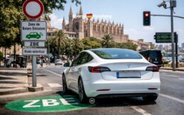 Toeristen krijgen boetes in milieuzone Palma de Mallorca ondanks elektrische auto