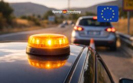 Europese Commissie zet vraagtekens bij verplichte V16-noodlamp in Spanje