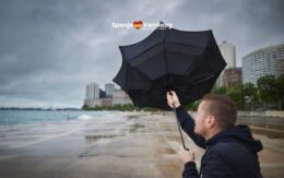 Storm Nils brengt regen, harde wind en hoge golven naar Spanje