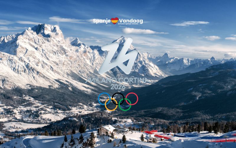 Spanje met recordploeg naar de Winterspelen van Milaan en Cortina