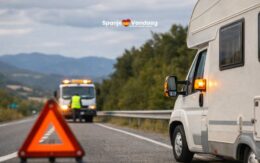 Nieuwe regels voor V16-noodlamp bij kampeerwagens zorgen voor verwarring in Spanje