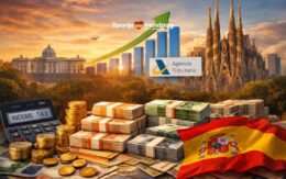 Spaanse belastinginkomsten breken record en gaan door grens van 300 miljard euro