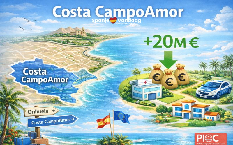 Plan voor nieuwe gemeente “Costa Campoamor” wil kustgebied van Orihuela afscheiden
