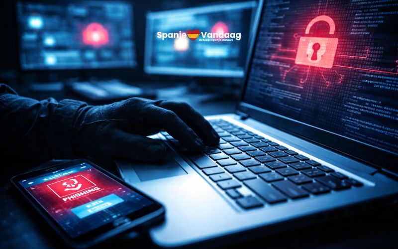 Aantal cyberaanvallen in Spanje blijft stijgen met dit als grootste digitale gevaren