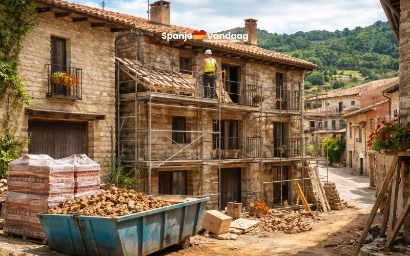 Tot 66.000 euro subsidie voor het opknappen van dorpshuizen in Aragón