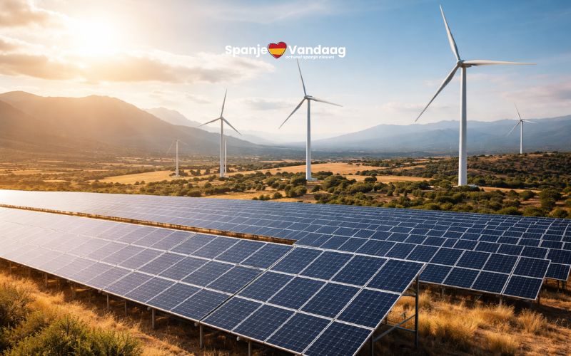 Hernieuwbare energie vormt het Spaanse schild tegen nieuwe energiecrises