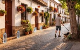 Waarom staan er waterflessen voor huizen in Spaanse dorpen?