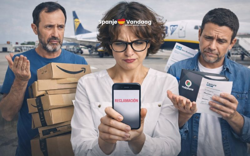 Meer dan 250.000 klachten in Spanje met deze bedrijven en sectoren die het slechtst scoren