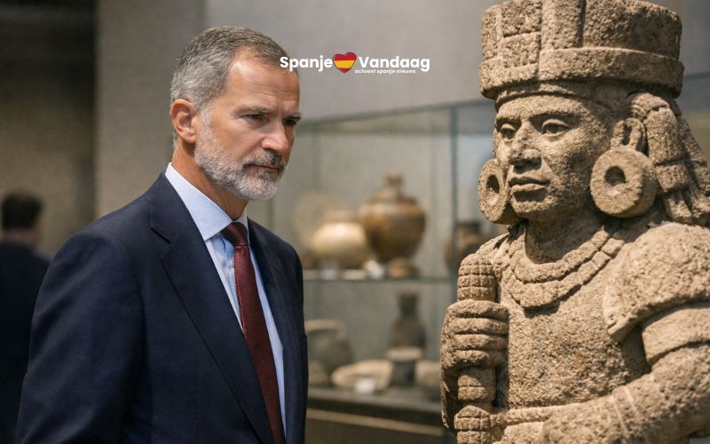 Koning Felipe VI erkent misstanden tijdens Spaanse verovering van Amerika