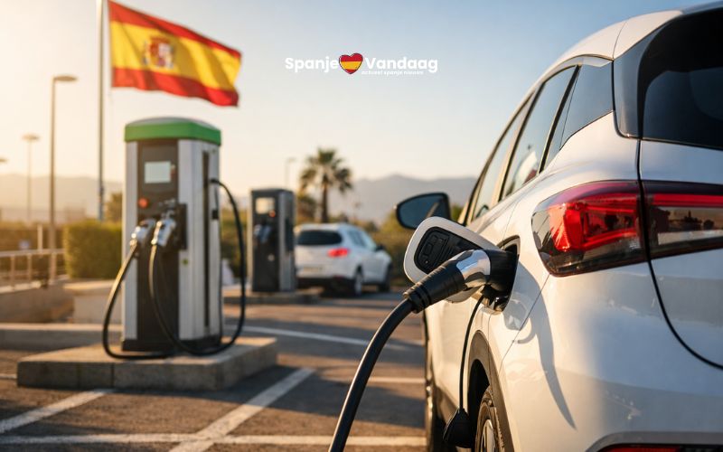Spanje nadert 53.000 openbare laadpunten voor elektrische auto’s