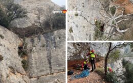 Man overleeft val bij ravijn in Tarragona dankzij takken van boom